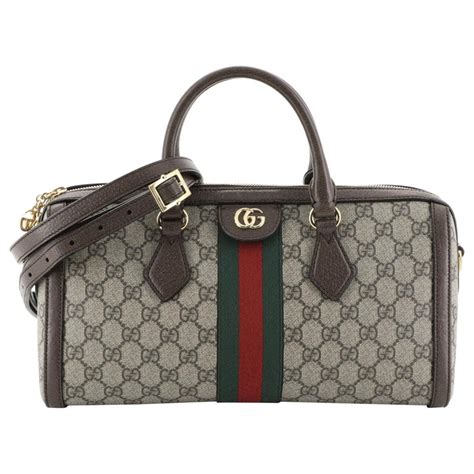 gucci vintage gg boston bag|gucci ophidia boston bag.